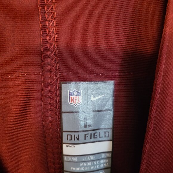 Washington Redskins Jersey YOUTH LARGE Nike On Field #29 GUICE NFL Apparel B4 - Picture 5 of 8